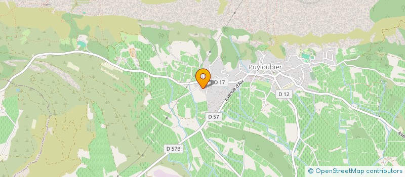 localisation de l'entreprise DOG WALK 13  PUYLOUBIER