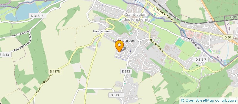 localisation de l'entreprise DOGA à SAINT-LUBIN-DES-JONCHERETS