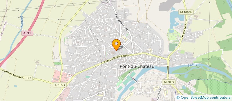 localisation de l'entreprise DOGALA à PONT-DU-CHATEAU