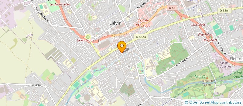 localisation de l'entreprise DOGAN  LIEVIN