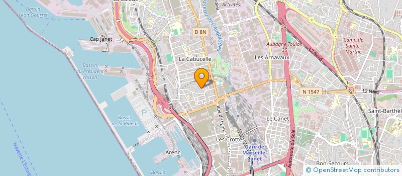 localisation de l'entreprise DOGAN  MARSEILLE