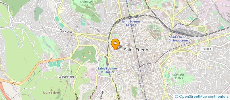 localisation de l'entreprise DOGAN ET FILS à SAINT-ETIENNE