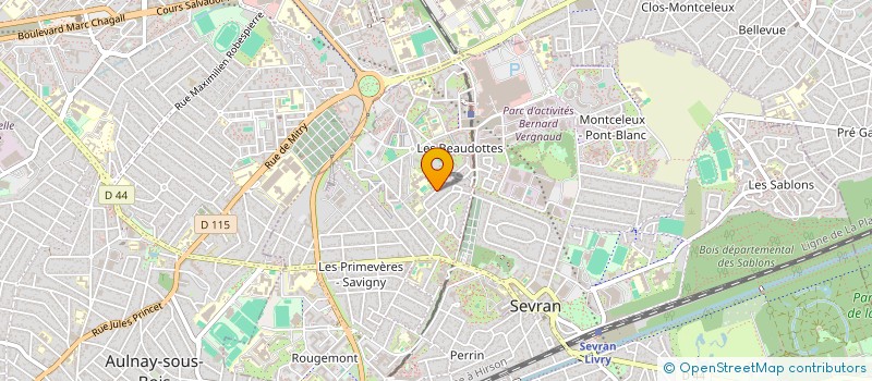 localisation de l'entreprise DOGAN PRODUCTION à SEVRAN