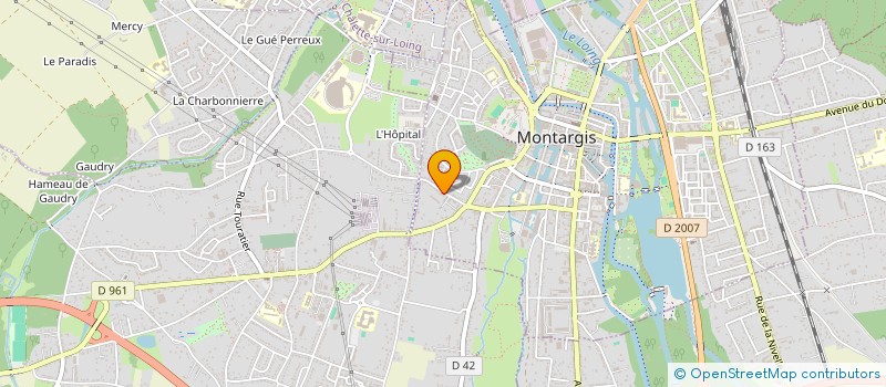 localisation de l'entreprise DOGAN SARL à MONTARGIS