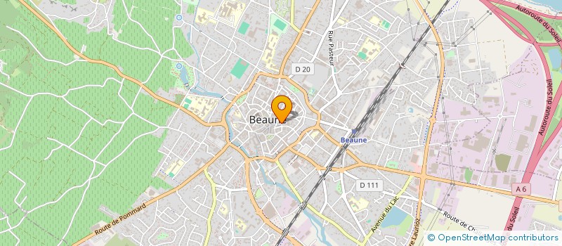 localisation de l'entreprise DOGEB à BEAUNE