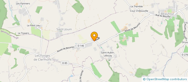 localisation de l'entreprise DOGEMA  BEAUFOUR-DRUVAL