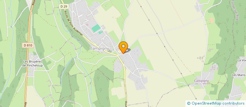 localisation de l'entreprise DOGGIE AVENTURE  CAMPIGNY