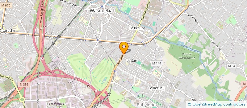 localisation de l'entreprise DOGGY HOME à VILLENEUVE-D'ASCQ