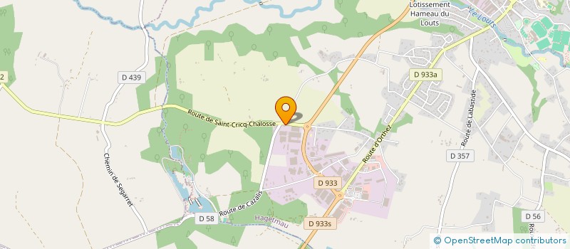 localisation de l'entreprise DOGGY RUN 40  HAGETMAU