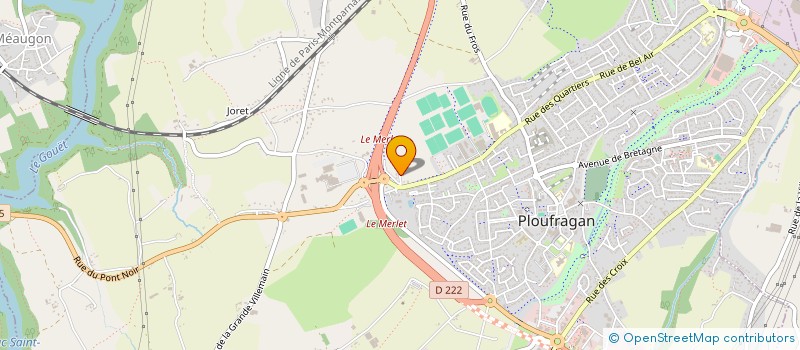localisation de l'entreprise DOGIC à PLOUFRAGAN