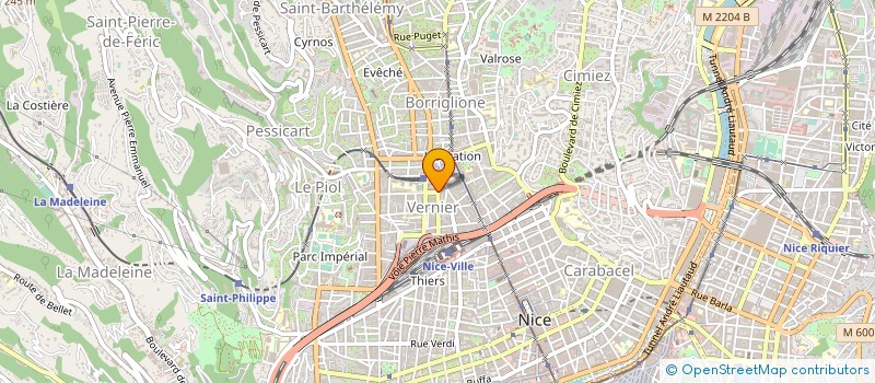 localisation de l'entreprise DOGMASTER à NICE