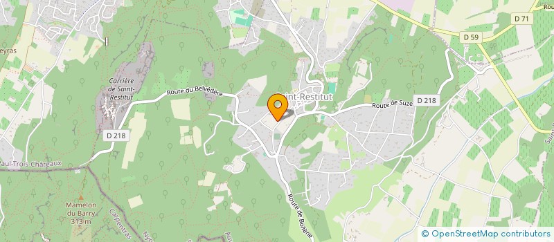 localisation de l'entreprise DOGON  SAINT-RESTITUT