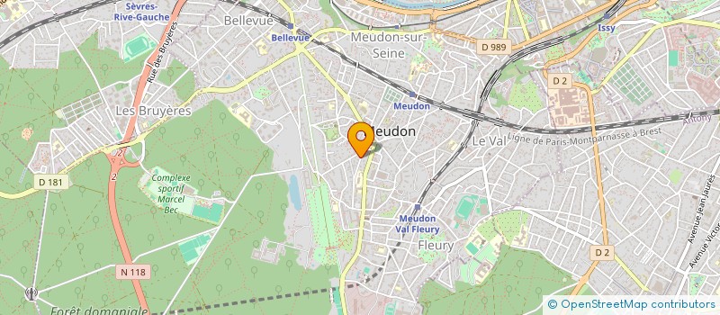 localisation de l'entreprise DOGON CONSEIL SAS à MEUDON