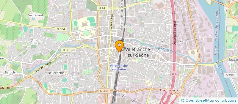 localisation de l'entreprise DOGOTEX à VILLEFRANCHE-SUR-SAONE