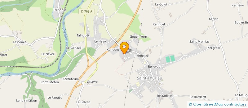 localisation de l'entreprise DOGRU SINAN HUSEYIN  PONTIVY