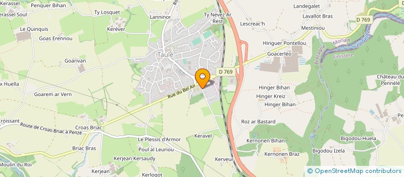 localisation de l'entreprise DOGS à TAULE