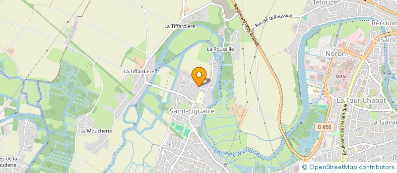 localisation de l'entreprise DOGS FUN ACTIVITIES  NIORT