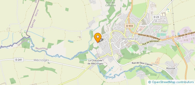 localisation de l'entreprise DOGS SECURITE  MONTMIRAIL