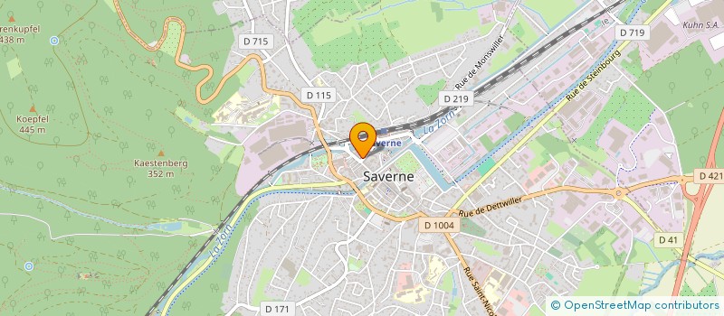 localisation de l'entreprise DOGU CONCEPT  SAVERNE