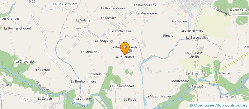 localisation de l'entreprise DOGUE FRERES GP à LE TIERCENT