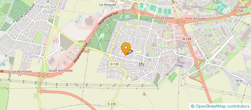 localisation de l'entreprise DOGUET  IFS