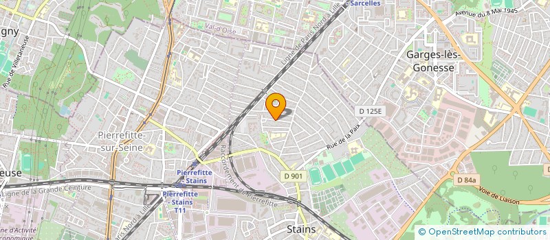 localisation de l'entreprise DOGUS à STAINS