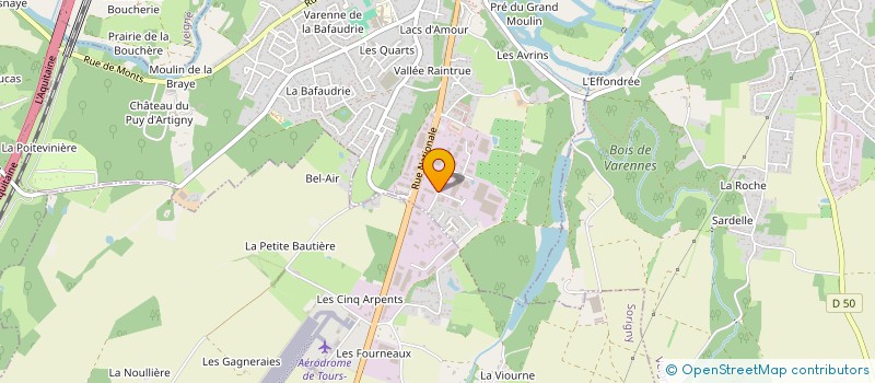 localisation de l'entreprise DOH  MONTBAZON