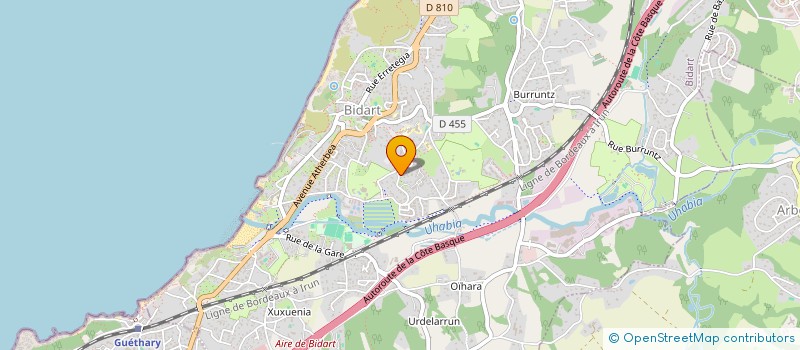 localisation de l'entreprise DOHATSU  BIARRITZ