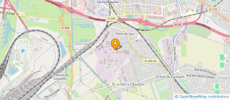 localisation de l'entreprise DOHM CONSULTING  COQUELLES