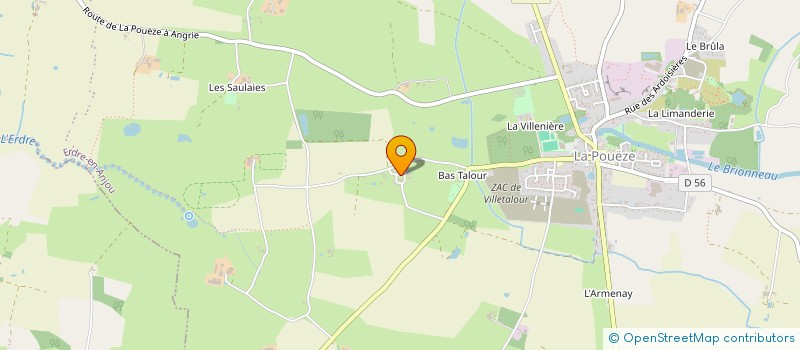 localisation de l'entreprise DOHN  ERDRE-EN-ANJOU