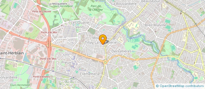 localisation de l'entreprise DOHYO PRESSE  SAINT-HERBLAIN