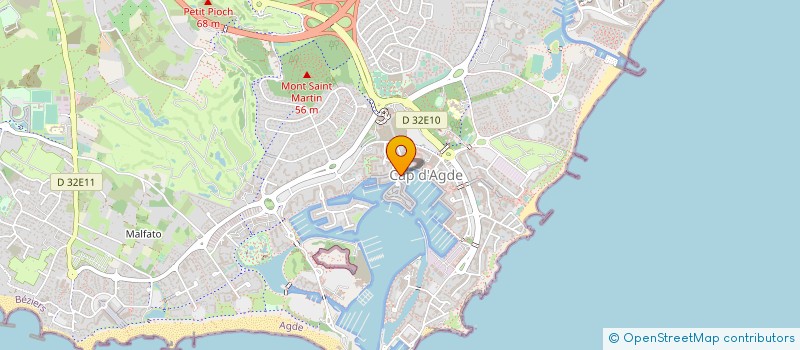 localisation de l'entreprise DOIGNIES PATRICK  AGDE