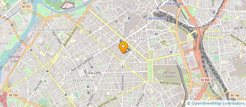 localisation de l'entreprise DOIGTS D' AUTEURS à LILLE