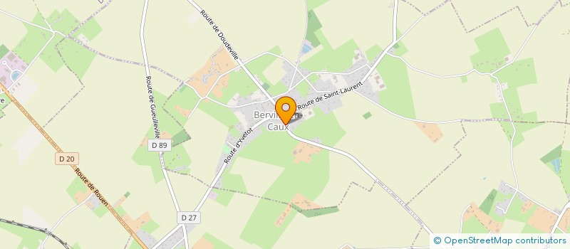 localisation de l'entreprise DOIGTS DE FEE CREATION  BERVILLE-EN-CAUX