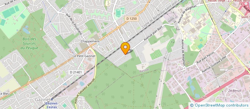 localisation de l'entreprise DOIMMO à PESSAC
