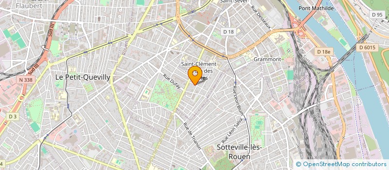 localisation de l'entreprise DOIN THE THING  ROUEN
