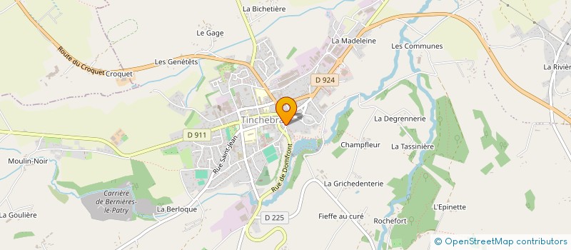localisation de l'entreprise DOINEL CONCEPT à TINCHEBRAY-BOCAGE
