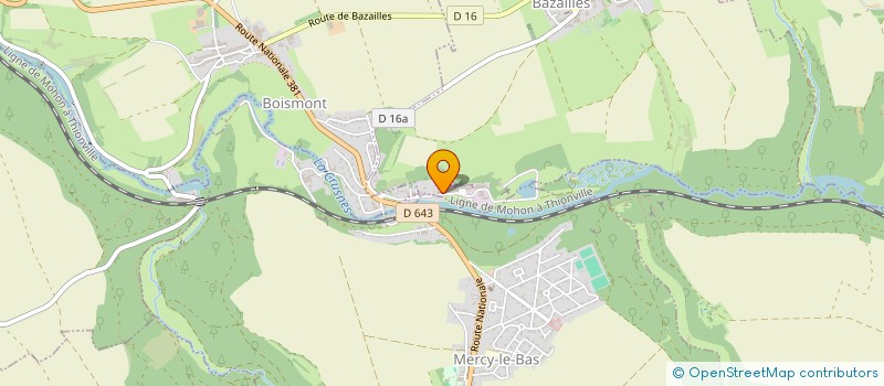 localisation de l'entreprise DOINNE KEFF  BAZAILLES