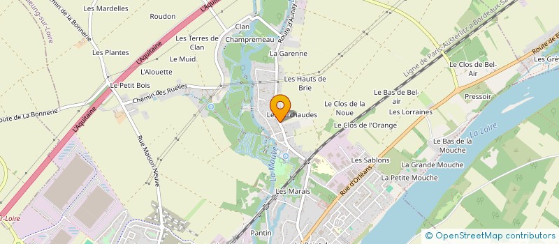localisation de l'entreprise DOISNEAU CONSULTING à MEUNG-SUR-LOIRE