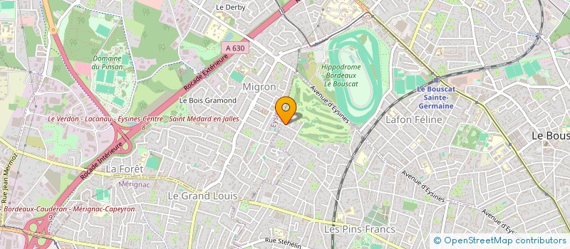 localisation de l'entreprise DOIT-VELLA  BORDEAUX