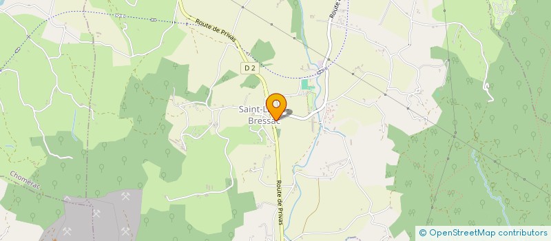 localisation de l'entreprise DOIZE FRERES  CHOMERAC