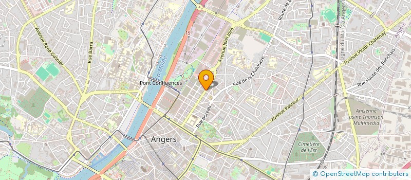 localisation de l'entreprise DOIZE QUILLY à ANGERS