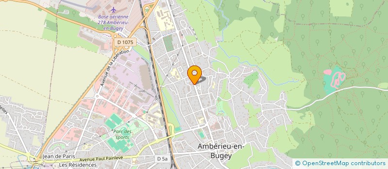 localisation de l'entreprise DOJAT PRIMEURS à AMBERIEU-EN-BUGEY