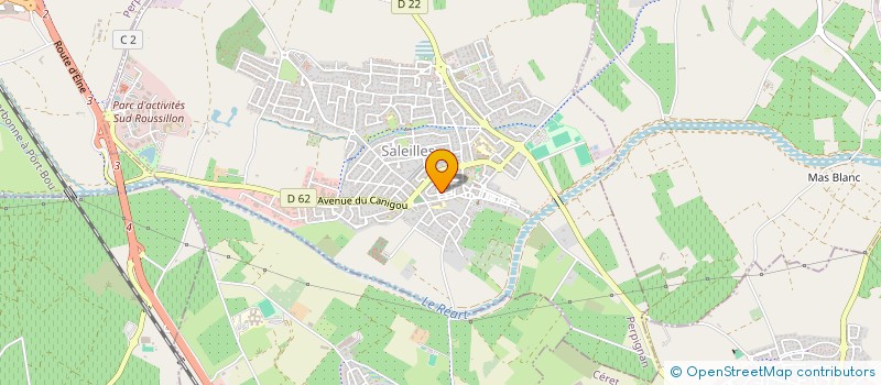 localisation de l'entreprise DOJEMI  SALEILLES