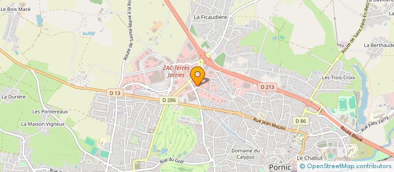 localisation de l'entreprise DOJERTY  PORNIC