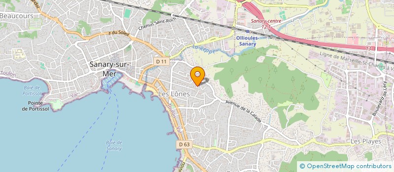 localisation de l'entreprise DOJO à SIX-FOURS-LES-PLAGES