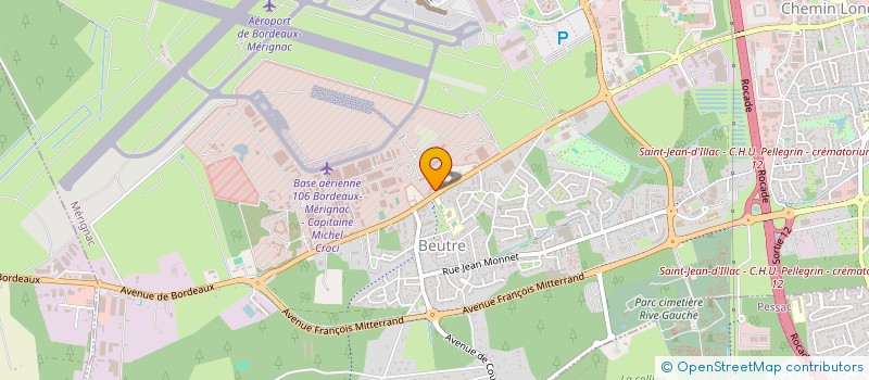 localisation de l'entreprise DOJO BEUTROIS à MERIGNAC