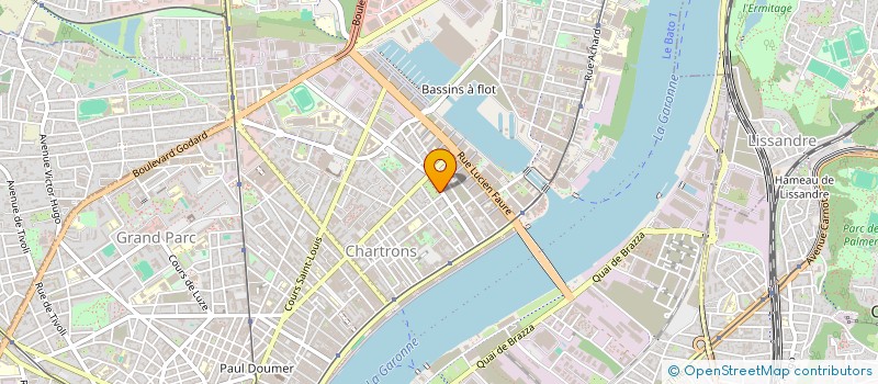 localisation de l'entreprise DOJO BORDEAUX MUSIC  BORDEAUX