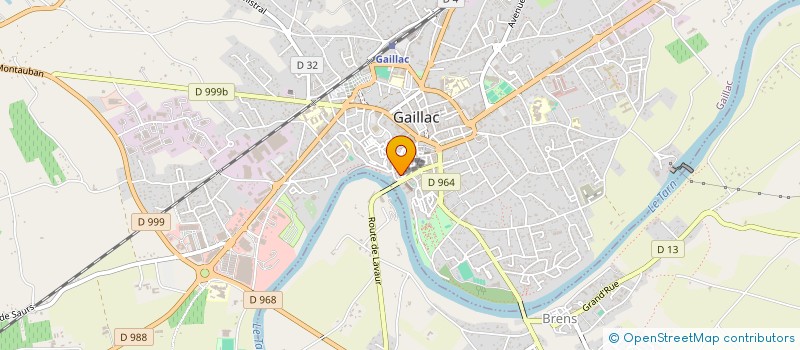 localisation de l'entreprise DOJO CATHARE  GAILLAC