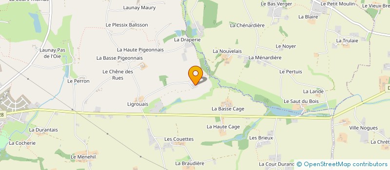 localisation de l'entreprise DOJO CLUB ROMILLE  ROMILLE